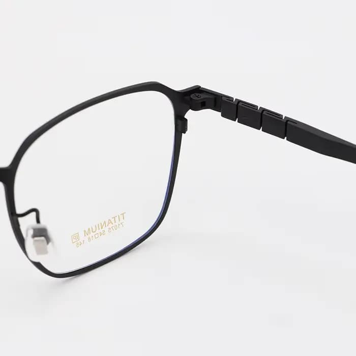 BCLEAR Original titane lunettes optiques plein cadre hommes ultraléger rétro carré myopie Prescripti