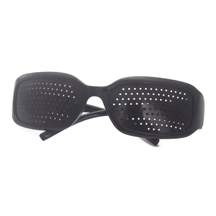Lunettes sténopé, lunettes d'exercice, amélioration de la vue, Gadget d'entraînement, fournitures po