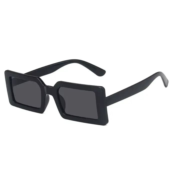 SO & EI mode Fluorescent vert Rectangle femmes lunettes de soleil clair océan lentille lunettes marq