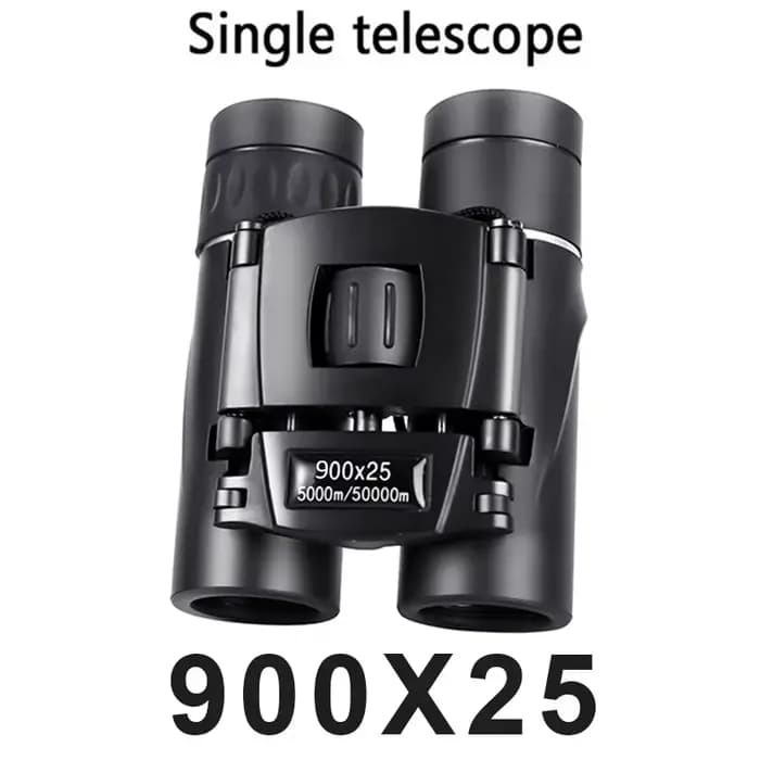 900x25 HD jumelles puissantes 9000M longue portée pliant Mini télescope BAK4 FMC optique pour les Sp