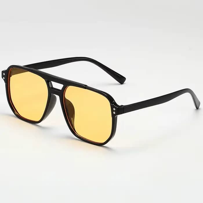 Lunettes de soleil carrées rétro pour hommes et femmes, lunettes de soleil polygonales pour femmes, 
