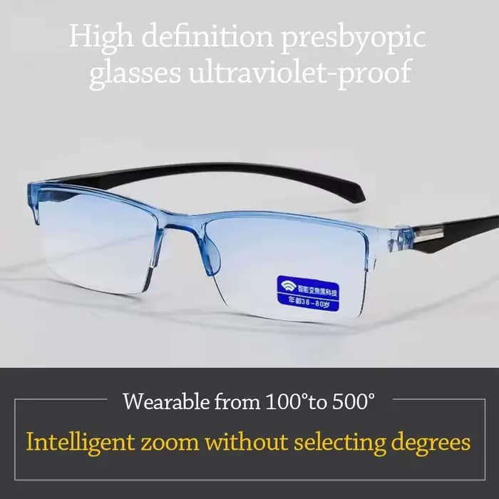 Lunettes de lecture Anti-rayons bleus, intelligentes, Zoom automatique, mise au point automatique, p