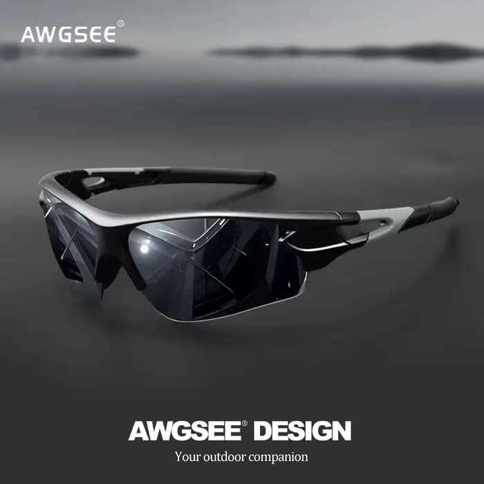 Lunettes de soleil de sport pour hommes et femmes – Protection UV400 semi-sans monture pour baseball