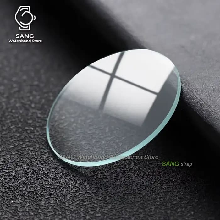 Verre de montre rond plat de 1.0/1.5/2.0/2.5/3.0mm d'épaisseur, verre transparent de remplacement, a