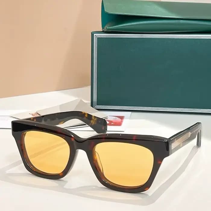 JMM DEALAN Cateye femmes et hommes lunettes de soleil concepteur japon marque à la main épais acétat