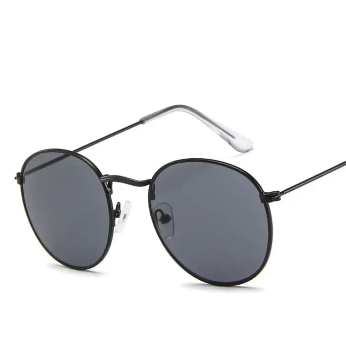 Lunettes De soleil rondes rétro femmes lunettes De marque De luxe pour femmes/hommes petites lunette