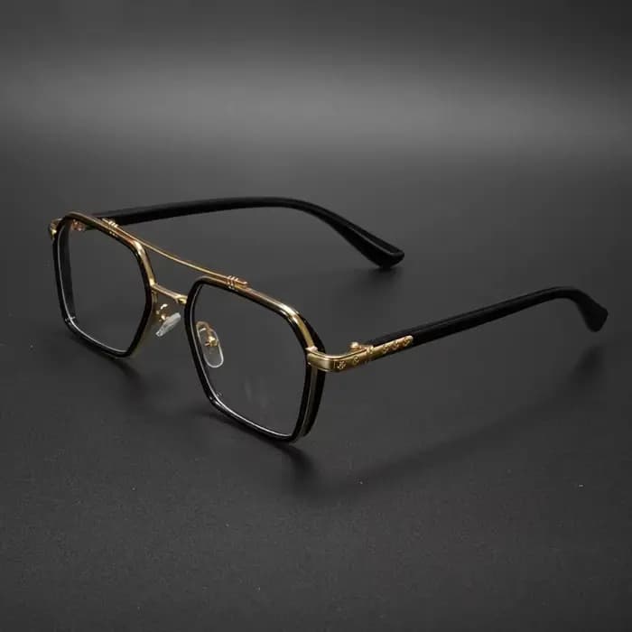 Nouvelles lunettes de mode européennes et américaines pour hommes et femmes, monture décorative, mêm