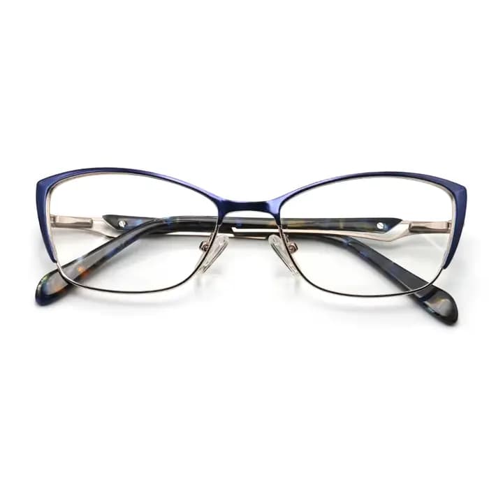 Petite monture de lunettes en œil de chat pour femmes, lunettes optiques, montures de lunettes, vint