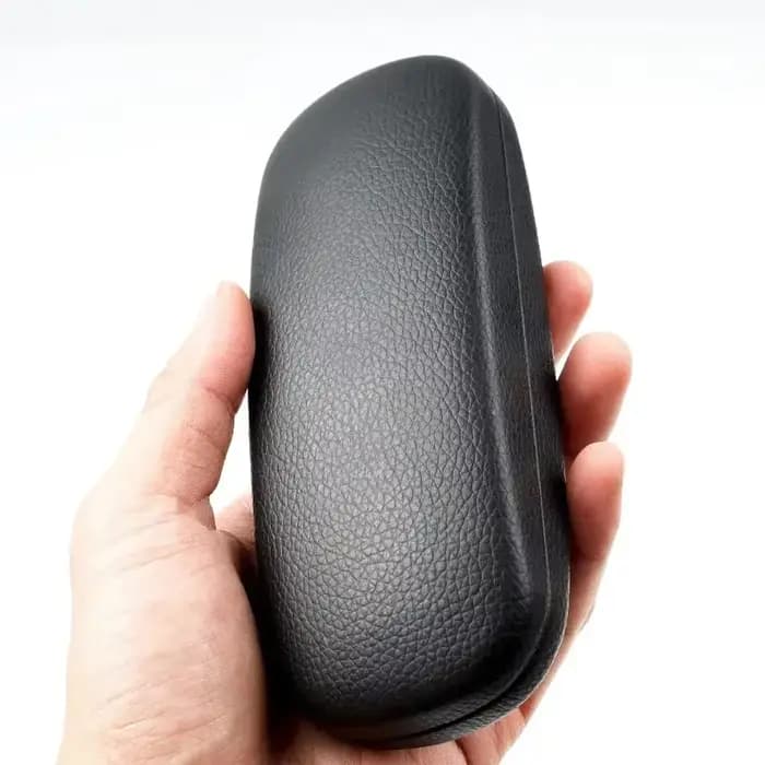 Étui rigide en cuir PU pour lunettes pour hommes et femmes - Étui de protection pour lunettes de lec