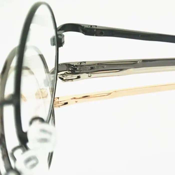 Petites montures de lunettes rondes vintage des années 60, lunettes RX, lunettes avec lentilles tran