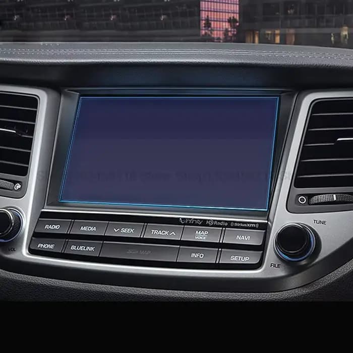 Film protecteur d'écran en verre du Guatemala pour Hyundai, accessoires anti-rayures, navigation GPS