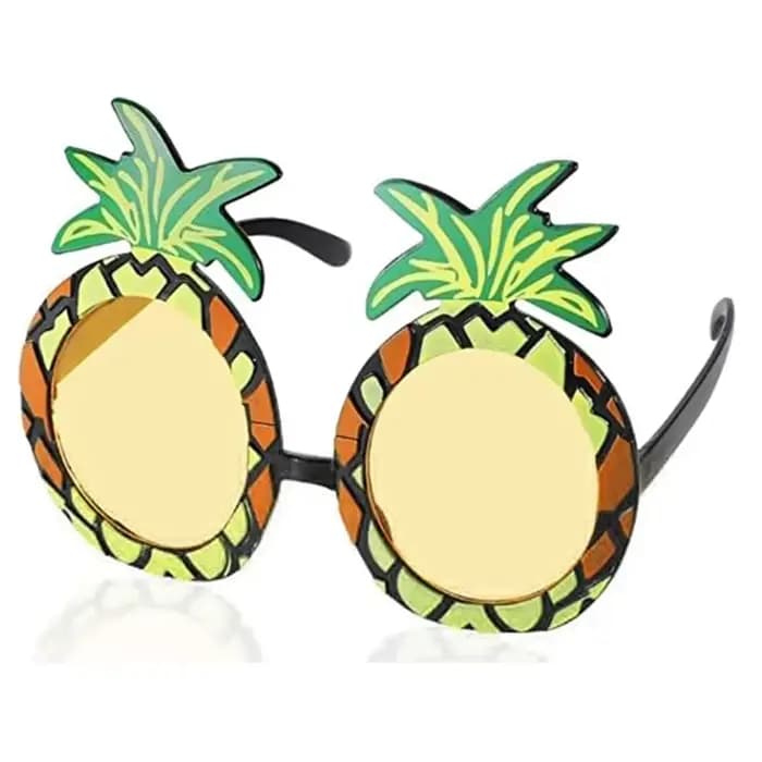 Lunettes de soleil de plage à motif flamant rose, accessoires de fête hawaïenne, drôles, photo