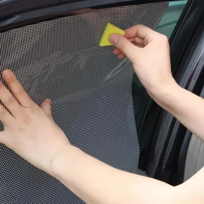Rideau d'isolation thermique pour pare-soleil et fenêtres, film statique, peut être soulevé, compleg