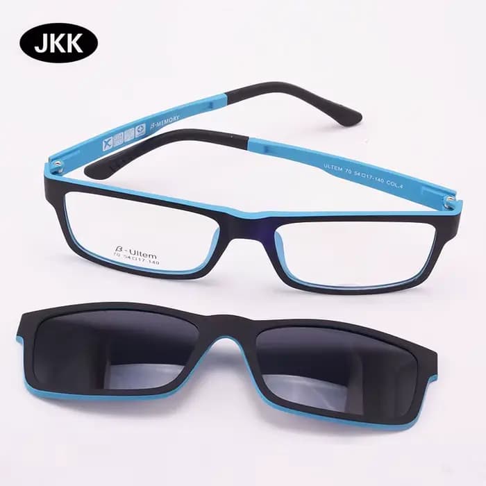 Lunettes de soleil ultra-légères à clip magnétique, monture de myopie, lunettes polarisées, lunettes