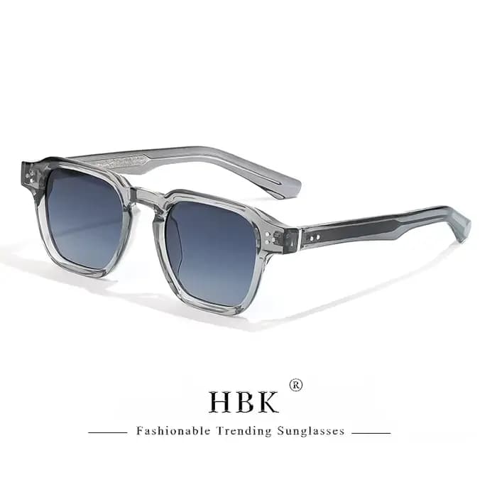 HBK mode Punk lunettes de soleil pour hommes classique carré lunettes de soleil Sports de plein air 