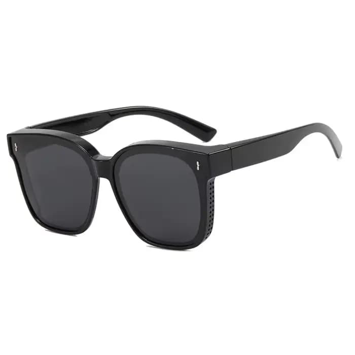 Lunettes de soleil à porter sur les lunettes lunettes de soleil polarisées Vintage pour hommes et fe