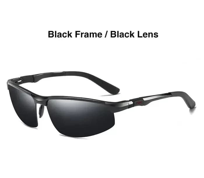 Lunettes de soleil polarisées pour hommes AORON, lunettes de soleil vintage en alliage, lunettes de 