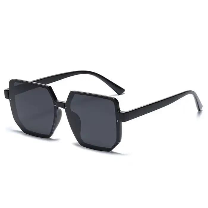 Lunettes de soleil vintage à grande monture pour femmes et hommes, lunettes de soleil carrées de mar