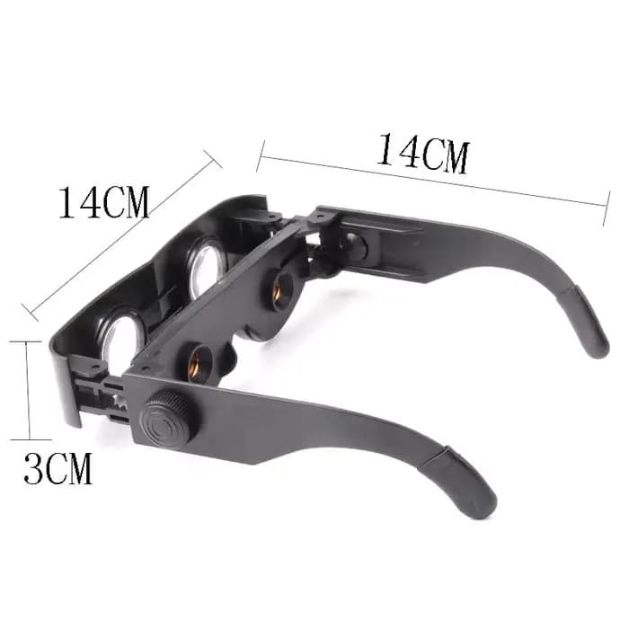 Lunettes de pêche à mise au point réglable, jumelles professionnelles, télescope, loupe, lunettes ma