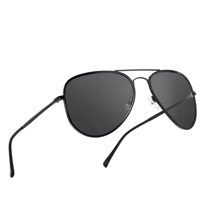 JULI surdimensionné XXL lunettes de soleil polarisées pour grandes têtes hommes rétro Vintage Super 