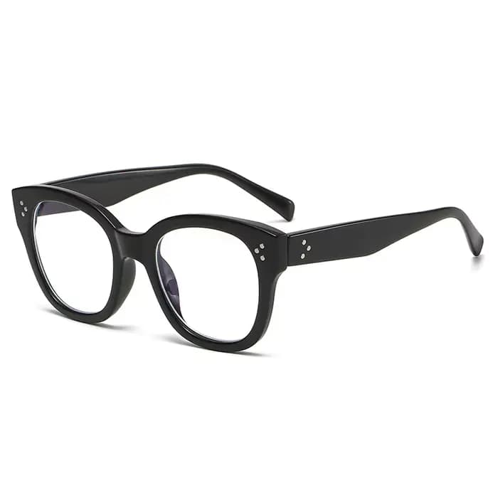 Lunettes d'hypermétropie carrées à monture léopard pour femmes et hommes, matériau PC, Anti-lumière 