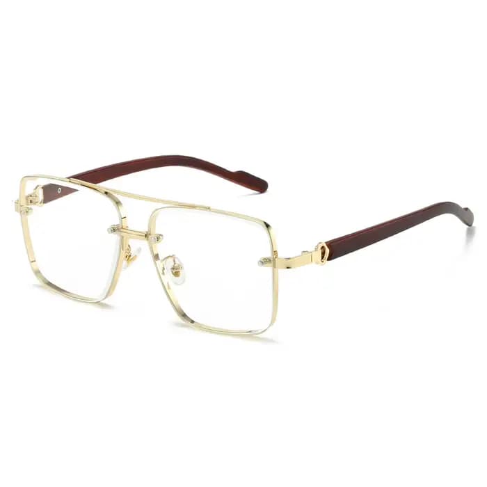 Lunettes de soleil carrées rétro pour hommes et femmes, Design de marque Original, nuances métalliqu