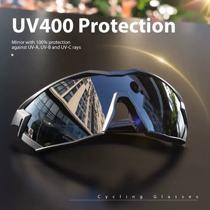 Kapvoe lunettes de soleil hommes UV400 lunettes de cyclisme photochromiques sport pour hommes soleil