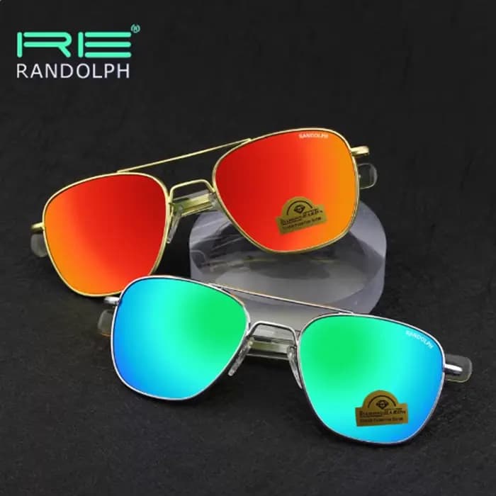 RE Pilot lunettes de soleil hommes UV400 Top qualité armée américaine militaire miroir AGX verre tre