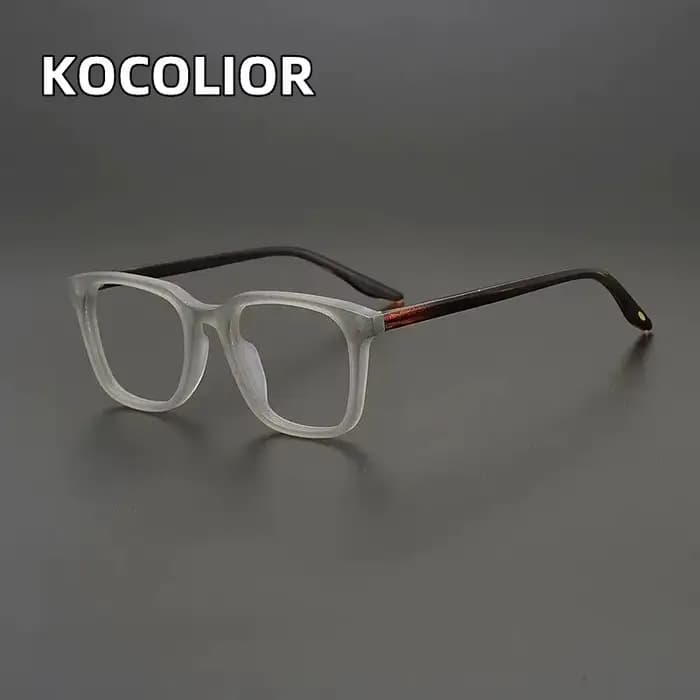 Vintage TR90 carré lunettes de lecture unisexe lunettes cadre optique Prescription lunettes pour fem