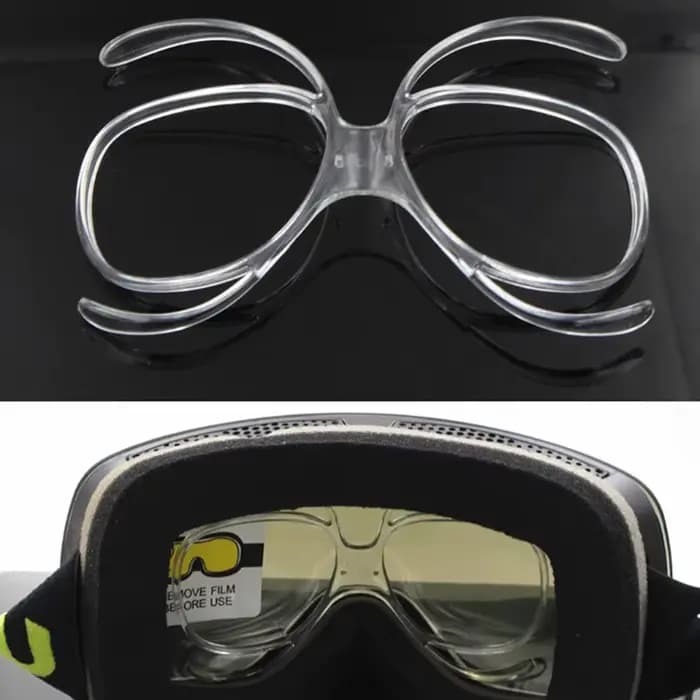 Lunettes de Ski, cadre de myopie, adaptateur optique, cadre de Prescription Flexible (pas de lunette