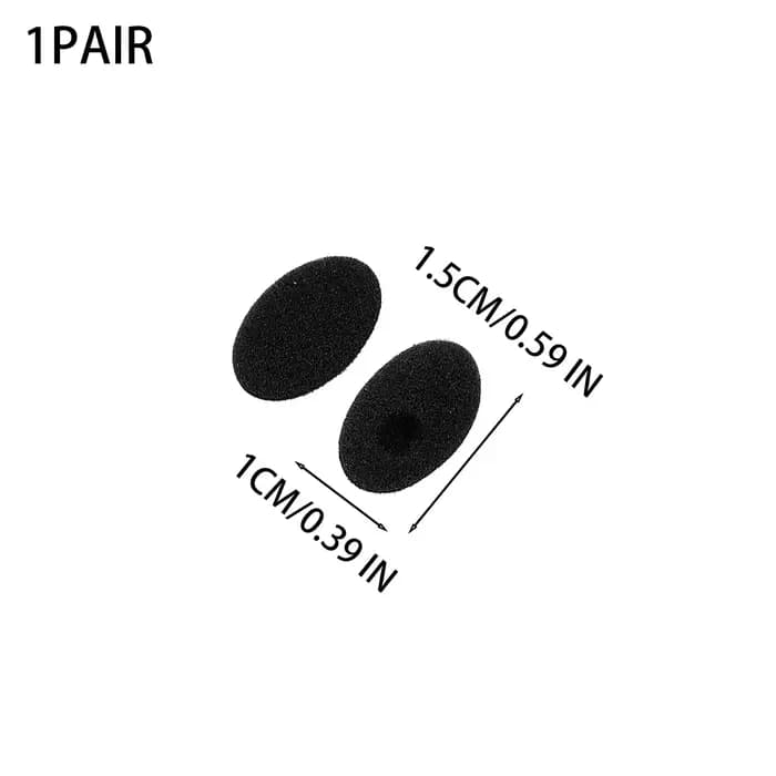 Coussinets de nez autocollants en mousse souple antidérapante pour lunettes, protection en éponge po