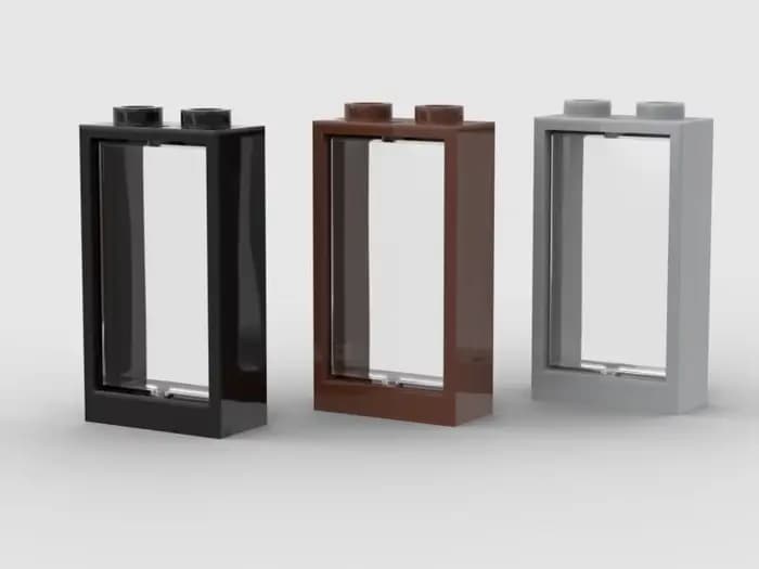 *Fente 1x2x3 w. Verre * 20 pièces Y104 bricolage bloc d'éclairage brique partie No.60593 Compatible 