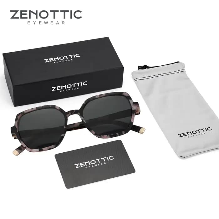 ZENOTTIC-Lunettes de soleil hexagonales polarisées à petits visages pour femmes, protection UV400, l