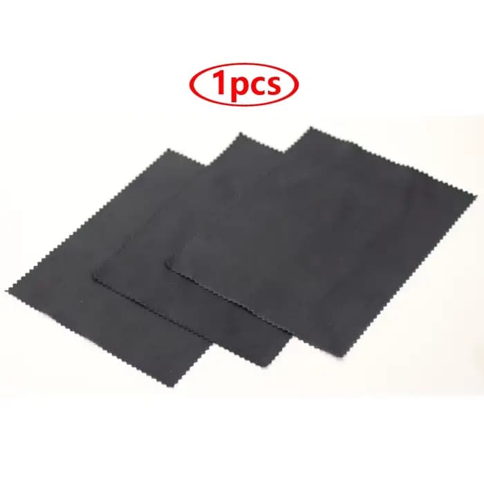 1/20/100/300 pcs/lot noir microfibre lunettes de soleil lunettes chiffon de nettoyage 13*13 cm lunet