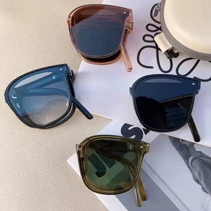 Lunettes de soleil pliantes, portables, protection solaire ultra légère, protection UV, lunettes de 