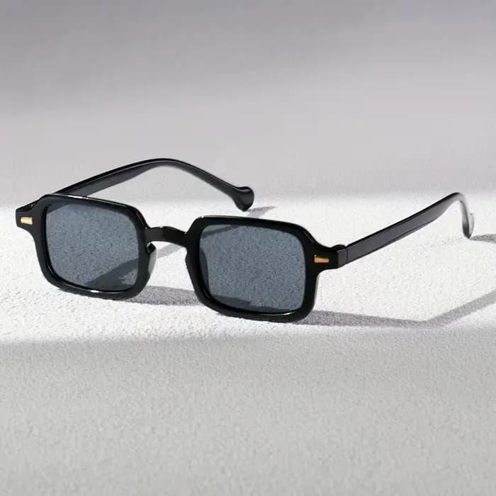 Lunettes de soleil carrées rétro pour femmes, Vintage, Protection UV400, nuances tendance, Style à l
