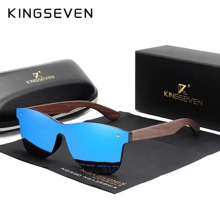 KINGSEVEN-Lunettes de soleil polarisées faites à la main pour hommes et femmes, Brochure, Lunettes e