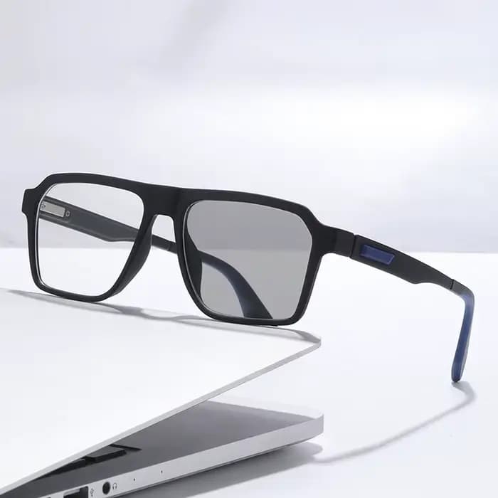 Lunettes de myopie photochromiques de haute qualité pour hommes, à la mode, Anti-lumière bleue, coul