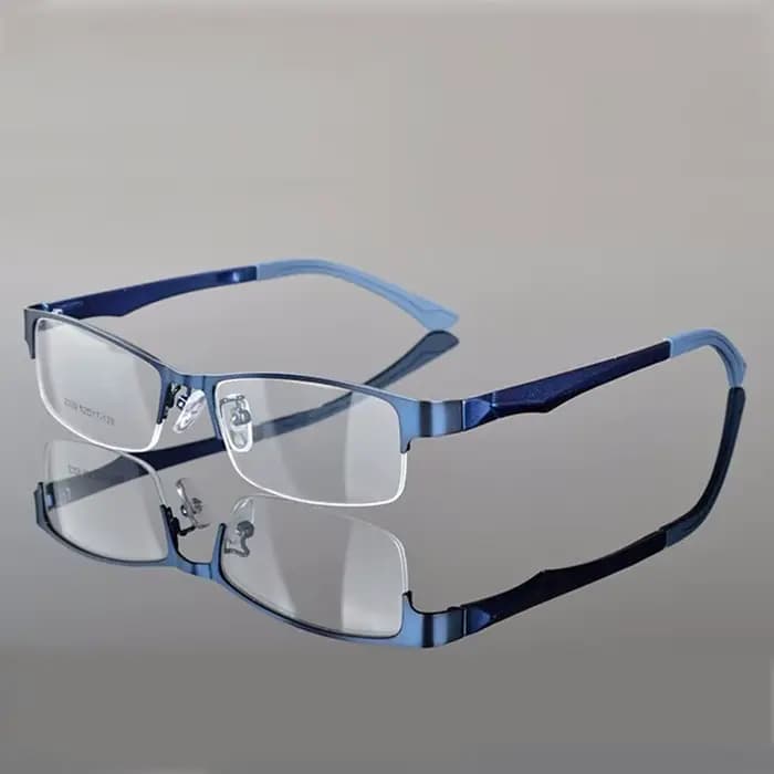 Reven Jate demi sans monture lunetes cadre optiq Prescription Semi-jante lettes cadre pour lunes pou