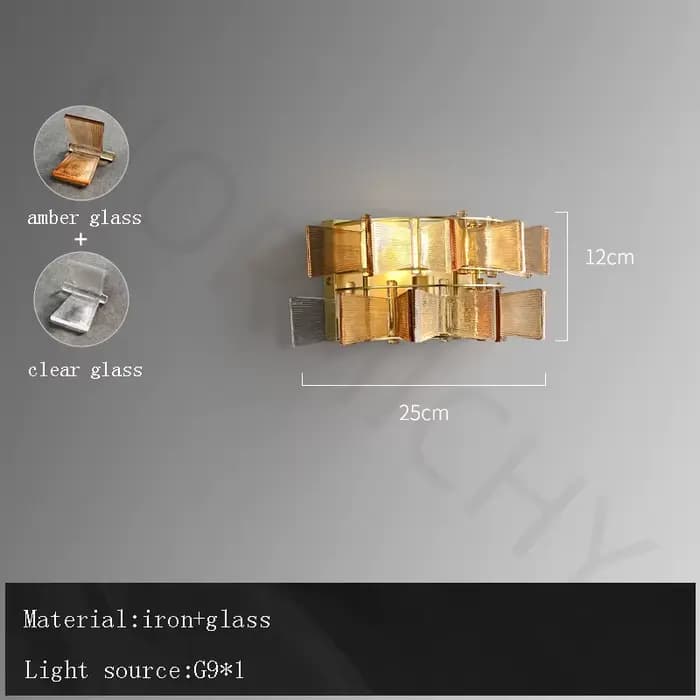 Lustre de plafond en verre, design italien, créatif, pour salle à manger, salon, hôtel, bureau, cham