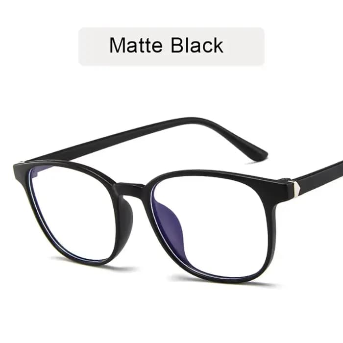 Lunettes d'ordinateur carrées transparentes, monture ronde Anti-lumière bleue pour femmes et hommes,