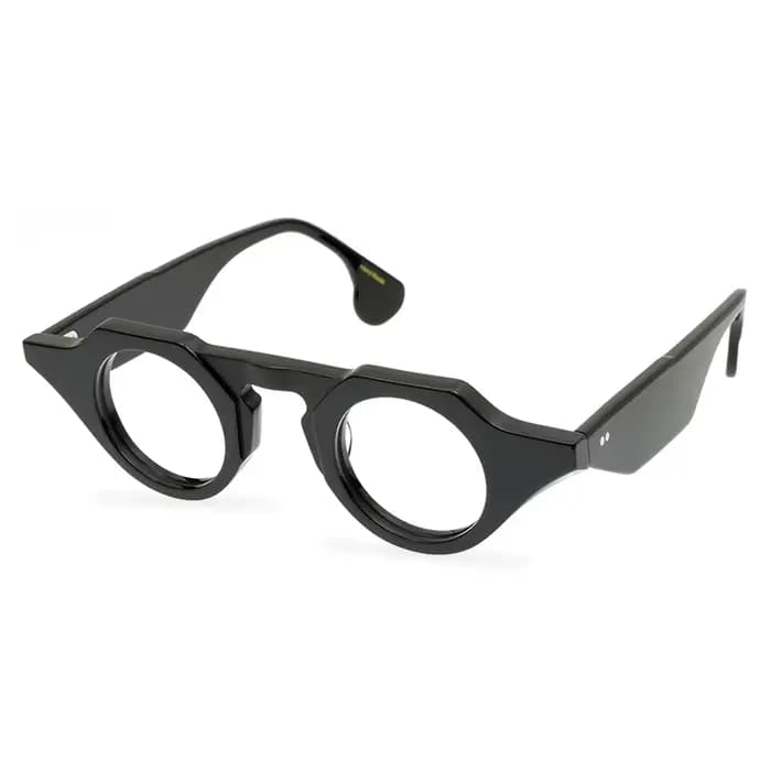 Nouveau cadre de lunettes de style japonais, unique et distinctif, de forme irrégulière, monture de 