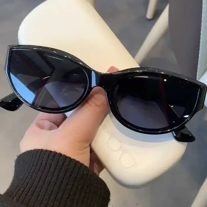 Lunettes de soleil œil de chat pour femmes, nouvel arrivage, ovales, vintage, elliptiques, carrées, 