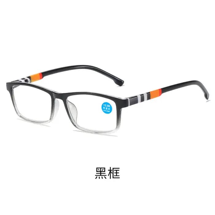 Nouvelle mode impression anti-bleu presbyte lunettes printemps jambe presbyte lunettes HD presbyte l