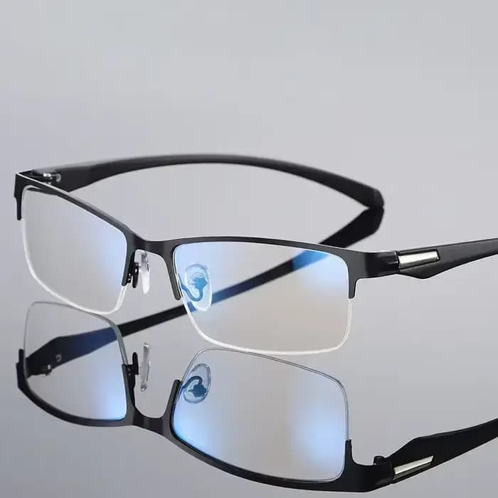 Lunettes de lecture multifocales progressives d'affaires, lunettes de presbytie de près et de loin, 