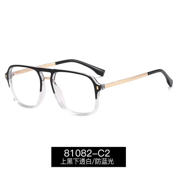 Lunettes de vue rectangulaires rétro pour hommes, personnalisées, progressives, photochromiques, pou