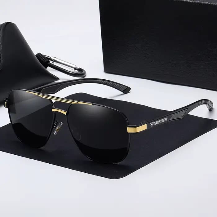 Lunettes de soleil de mode conduite lunettes de soleil hommes femmes polarisées pour f-ferrari 599 F