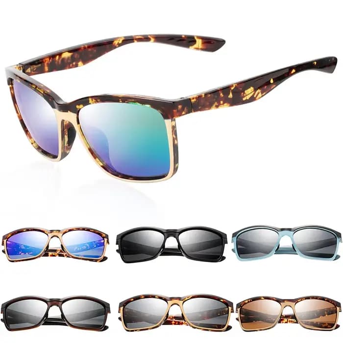 Lunettes de soleil carrées pour femmes et hommes, nuances de pilote, Vintage, Design de marque ANAA,