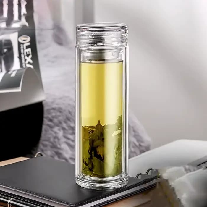 Verre isolant pour hommes et femmes, résistant à la chaleur, Double épaississement, Portable, Transp