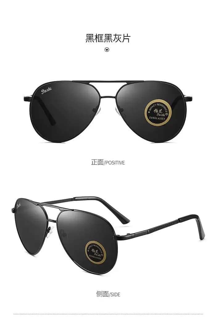 Lunettes de soleil en verre Protection UV lunettes de soleil aviateur lunettes de conduite pour cond